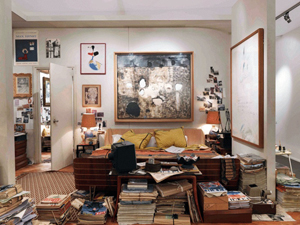 London dealer Helly Nahmad’s carefully constructed apartment for an imaginary collector, circa 1968, wowed visitors to this year’s Frieze Masters art fair. Image courtesy Frieze Masters.
